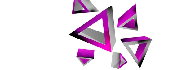 Трикутник Абстрактний Фон Технологія Базової Форми Або Композиція Бізнес Концепції — стоковий вектор