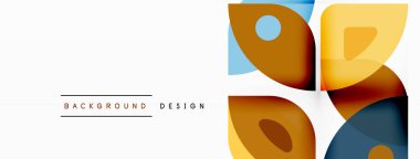 Çizgiler, kareler, daireler ve üçgenler. Duvar kağıdı, pankart, arkaplan, sunum veya iniş sayfası için Geometrik soyut arkaplan