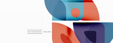 Çizgiler, kareler, daireler ve üçgenler. Duvar kağıdı, pankart, arkaplan, sunum veya iniş sayfası için Geometrik soyut arkaplan