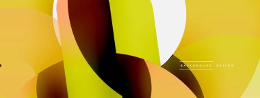 Soyut arkaplanı çember içine al. Duvar kağıdı afişi arkaplan kartı veya iniş sayfası için vektör illüstrasyonu