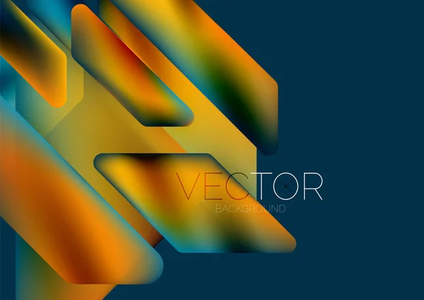 Tech Minimal Geometric Wallpaper Creative Abstract Background Vector Illustration Wallpaper — Vetor de Stock