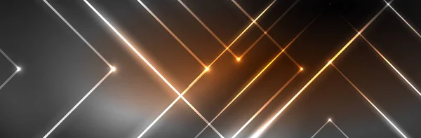 Φωτεινές Γραμμές Ρευστών Κυμάτων Νέον Μαγική Έννοια Του Φωτός Διαστήματος — Διανυσματικό Αρχείο