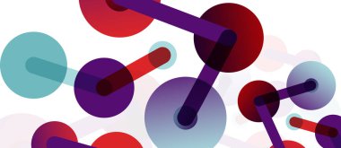 Ağ konsepti soyut arka plan. Nokta bağlantısı. Büyük veri fikri. Duvar kağıdı, afiş, arkaplan veya iniş için iş şablonu