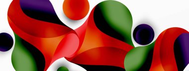 Akan geometrik şekiller, minimalist soyut arkaplanı oluşturur. Yuvarlak şekiller ve daireler. Yapay zeka teknolojisi, engelleme zinciri, iletişim için duvar kağıdı, 5G, bilim, iş