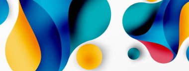 Geometrik yuvarlak şekiller ve soyut çemberler. Yapay zeka teknolojisi, engelleme zinciri, iletişim için duvar kağıdı, 5G, bilim, iş