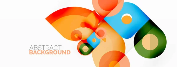 Цветной Геометрический Узор Минимальный Абстрактный Фон Обоев Баннер Презентация — стоковый вектор