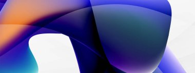 Akışkan renk soyut arkaplanı. Sıvı eğimleri, dalga desenleri. Duvar kağıdı, afiş, arkaplan veya iniş için moda tekno iş şablonu