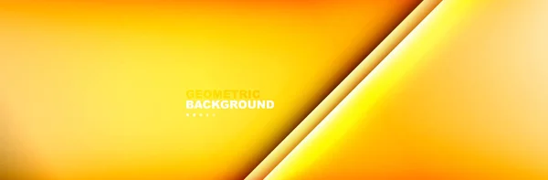 Shadow Lines Gradient Geometric Abstract Background Vector Illustration Wallpaper Banner — Stock Vector