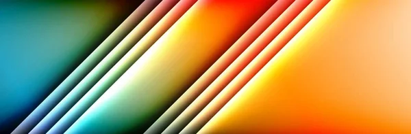 Abstrakter Hintergrund Komposition Von Quadraten Und Linien Mit Licht Und — Stockvektor