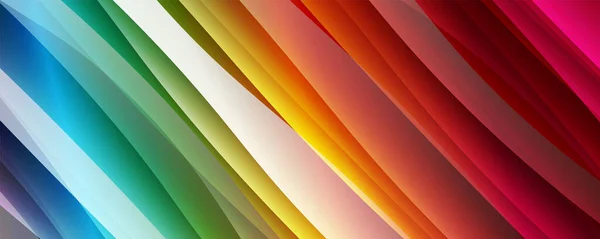 Fließende Wellenlinien Mit Trendigem Farbverlauf Abstrakten Hintergrund Webseite Für Website — Stockvektor