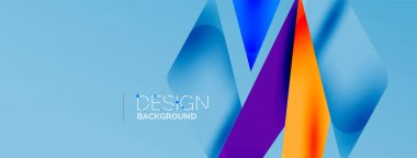 Arka plan soyut örtüşen şekiller. Duvar kağıdı afişi veya iniş sayfası için en düşük bileşim vektör ilüstrasyonuName