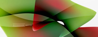 Akışkan renk soyut arkaplanı. Sıvı eğimleri, dalga desenleri. Duvar kağıdı, afiş, arkaplan veya iniş için moda tekno iş şablonu