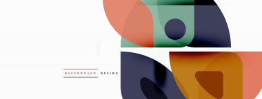 Çizgiler, kareler, daireler ve üçgenler. Duvar kağıdı, pankart, arkaplan, sunum veya iniş sayfası için Geometrik soyut arkaplan