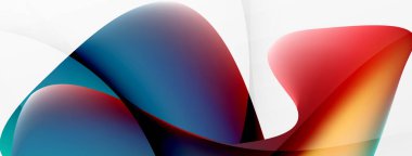 Fluid color abstract background. Liquid gradients, wave pattern. Trendy techno business template for wallpaper, banner, background or landing