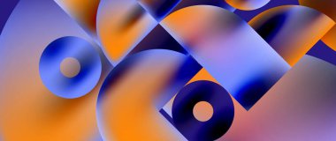 Circle composition abstract wallpaper background