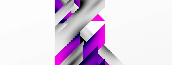 Fondo Moderno Minimalista Abstracto Diseño Patrones Geométricos Efectos Sombra Ilustración — Vector de stock