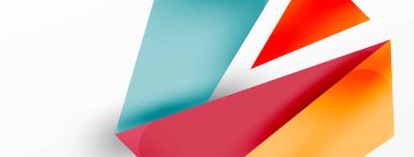 Arka plan soyut örtüşen şekiller. Duvar kağıdı afişi veya iniş sayfası için en düşük bileşim vektör ilüstrasyonuName