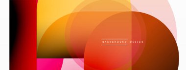 Geometrik asgari duvar kağıdı. Geometrik şekiller. Duvar kağıdı afişi veya iniş sayfası için vektör illüstrasyonu