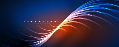 Işık demetleri, neon hatları soyut arkaplan. Duvar Kağıdı, Sancak, Arkaplan, Kart, Kitap İllüstrasyonu, İniş Sayfası