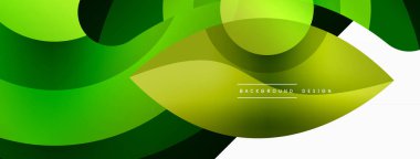 Yaratıcı geometrik duvar kağıdı. Asgari soyut arkaplan. Duvar kağıdı arkaplanı veya iniş sayfası için daire dalga ve yuvarlak şekiller kompozisyon vektör çizimi