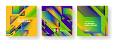 Bir dizi soyut geçmiş. Üst üste binen geometrik elementler. Duvar Kağıdı, Sancak, Arkaplan, Kart, Kitap İllüstrasyonu, İniş Sayfası