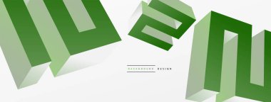 3d line geometric creative abstract background. Trendy techno business template for wallpaper, banner, background or landing