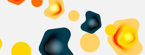 Farbige Pfeilformen Auf Weißem Hintergrund Minimaler Geometrischer Abstrakter Hintergrund Vektor — Stockvektor