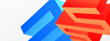 Abstract line background. Trendy techno business template for wallpaper, banner, background or landing