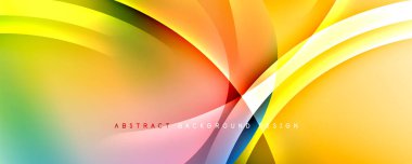 Dinamik dalga çizgisi efektli basit akışkan renk gradyan soyut arka plan. Duvar Kağıdı, Sancak, Arkaplan, Kart, Kitap İllüstrasyonu, İniş Sayfası