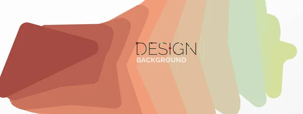 グラデーション効果を持つ創造的な幾何学的形状組成 Ai技術 ブロックチェーン ビジネス 技術の概念の壁紙 — ストックベクタ