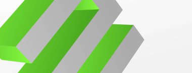 3d line geometric creative abstract background. Trendy techno business template for wallpaper, banner, background or landing