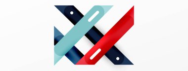 Arka plan çakışan hatlar. Dinamik çizgiler soyut duvar kağıdı. Duvar kağıdı afişi veya iniş sayfası için düz satır kompozisyon vektör ilüstrasyonuName