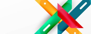 Arka plan çakışan hatlar. Dinamik çizgiler soyut duvar kağıdı. Duvar kağıdı afişi veya iniş sayfası için düz satır kompozisyon vektör ilüstrasyonuName