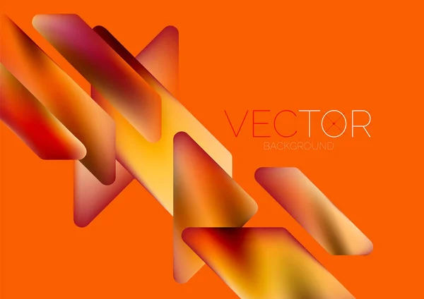Tech Minimal Geometric Wallpaper Creative Abstract Background Vector Illustration Wallpaper — Wektor stockowy