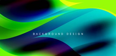 Soyut zarif akış şekilleri arka plan, akışkan gradyan renkler. Kapaklar, şablonlar, el ilanları, afişler, broşürler, afişler için şablon