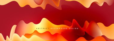 Kapaklar, şablonlar, el ilanları, pankartlar, broşürler, afişler için sıvı renk dinamik soyut arkaplan dalgaları