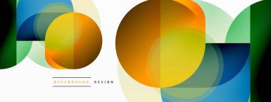 Geometrik asgari duvar kağıdı. Geometrik şekiller. Duvar kağıdı afişi veya iniş sayfası için vektör illüstrasyonu