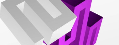 Abstract line background. Trendy techno business template for wallpaper, banner, background or landing