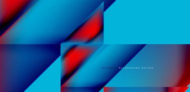 Akışkan gradyan renklerle dinamik üçgen tasarımı soyut arkaplan