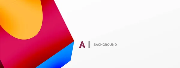 アブストラクト背景 3D抽象的な形状 Ai技術 ブロックチェーン ビジネスの概念の壁紙 — ストックベクタ