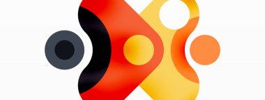 Yaratıcı geometrik duvar kağıdı. Minimum baloncuk oku ve çemberin soyut arkaplanı. Duvar kağıdı, afiş, arkaplan veya iniş için tekno iş şablonu