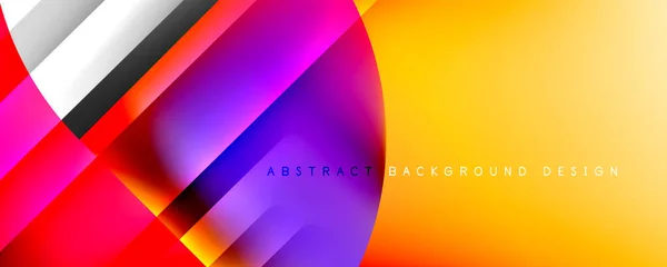 Fondo Abstracto Degradado Color Fluido Simple Moda Con Efecto Línea — Vector de stock
