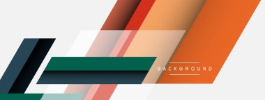 Geçmişi. Geometrik köşegen şekiller ve çizgiler soyut bileşim. Duvar kağıdı afişi veya iniş sayfası için vektör illüstrasyonu