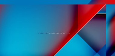 Akışkan gradyan renklerle dinamik üçgen tasarımı soyut arkaplan