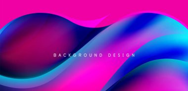 Soyut zarif akış şekilleri arka plan, akışkan gradyan renkler. Kapaklar, şablonlar, el ilanları, afişler, broşürler, afişler için şablon