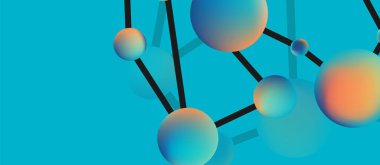 Çizgi noktaları geometrik iniş sayfası arkaplanı. Sıvı eğimli yuvarlak ve küreler. Duvar Kağıdı, Sancak, Arkaplan, Kart, Kitap İllüstrasyonu, İniş Sayfası