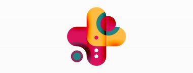 Yaratıcı geometrik duvar kağıdı. Minimum baloncuk oku ve çemberin soyut arkaplanı. Duvar kağıdı, afiş, arkaplan veya iniş için tekno iş şablonu