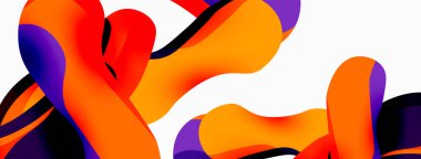 Yaratıcı geometrik duvar kağıdı. Sıçrama şekilleri kompozisyon arkaplanı. Duvar kağıdı, afiş, arkaplan veya iniş için tekno iş şablonu