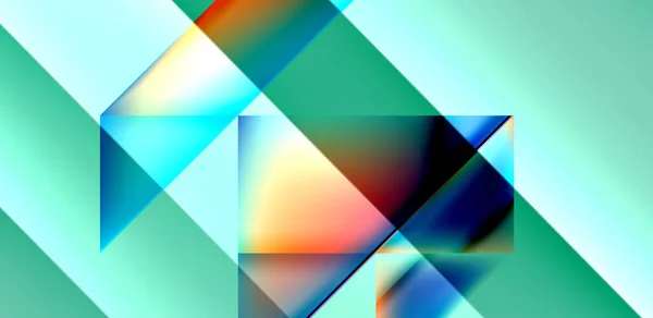 Dynamické Jasné Čáry Abstraktní Pozadí Pruhy Tekutými Barvami Tekuté Přechody — Stockový vektor