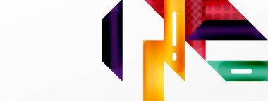 Arka planda minimum geometrik bileşim. Duvar kağıdı afişi veya iniş sayfası için satır tasarımı vektör illüstrasyonuName